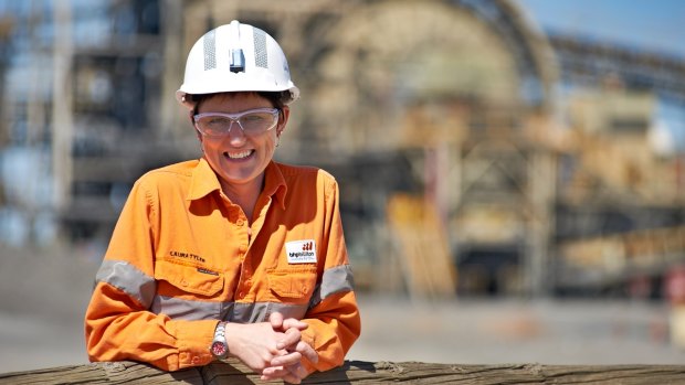 Townsville North Queensland Laura Tyler, the asset president at BHP Billiton's Cannington mine in north-west Queensland.