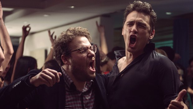 'Yes we made the Razzies!' ... Hardly, but Seth Rogen and James Franco's movie <i>The Interview</i> would have celebrated seeing the light of day after the North Korea hacking scandal.