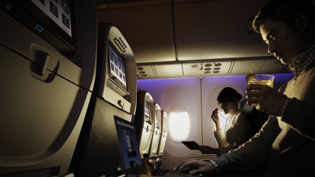 Delta offers in-flight Wi-Fi on more flight kilometres globally than any other airline, Routehappy data shows.