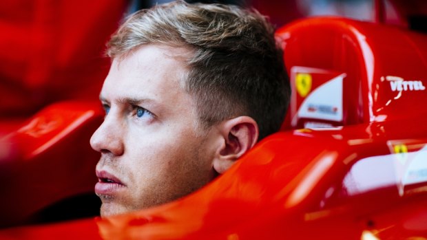 Ferrari hope: Sebastien Vettel.
