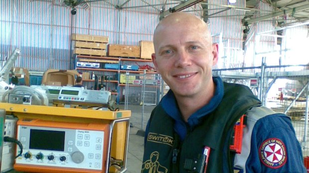 Paramedic Michael Wilson who died in 2011 
during a dangerous cliff rescue.
