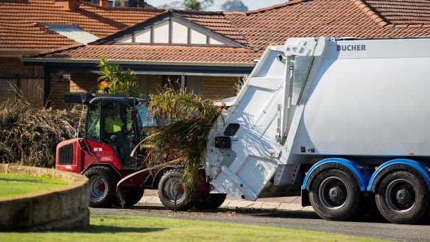 Most green waste in WA is mulched and recycled, with many councils providing free mulch to residents. 