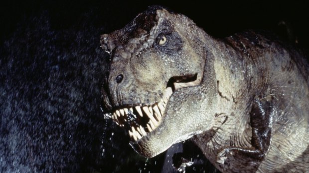 Tyrannosaurus Rex in the film Jurassic Park.