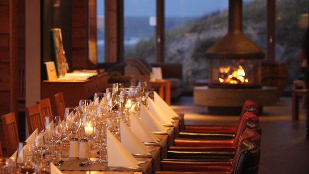 The Weisse Duene restaurant is a great place for a romantic dinner.
