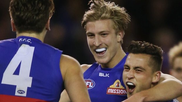 Former Sydney Swan Shane Biggs is revelling in his new home at the Western Bulldogs.