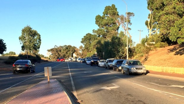 Roadblocks have been set up on Great Northern Highway and Swan Road as emergency personnel swoops the area.