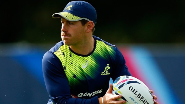 Man for the job: Bernard Foley shapes as the Wallabies' best bet to play in the No.10 jersey