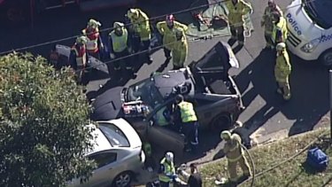A man in his 50s died after a crash in Cabramatta last week.  