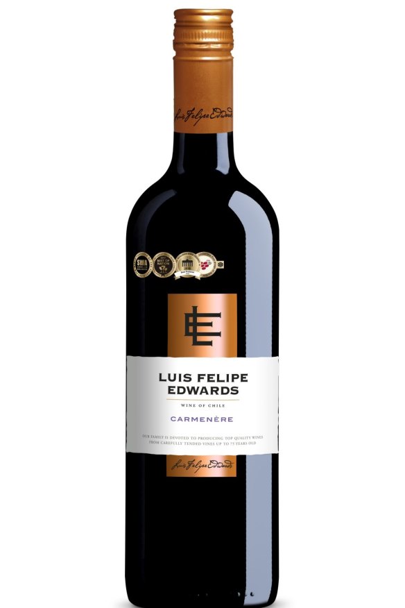 Luis Felipe Edwards Carmenere 2018, Central Valley, Chile.