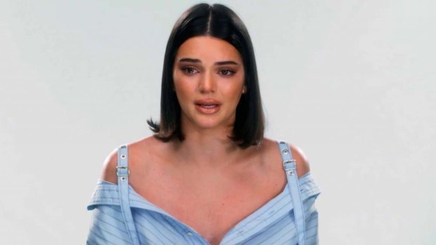 Kendall Jenner broke out in tears while addressing the controversy on the latest episode of Keeping Up With the Kardashians.