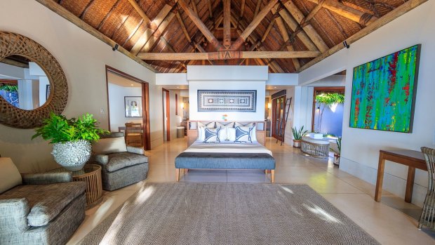 Villas at Kokomo Private Island adhere to a Fijian style of living.