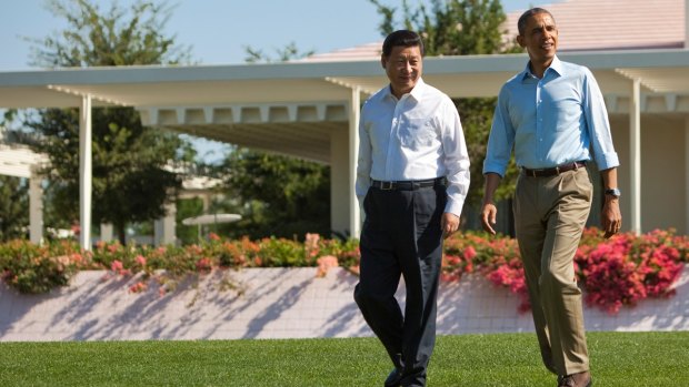Obama with Chinese President Xi Jinping in June 2013. Despite their differences, the two leaders have worked together on landmark agreements to address climate change.