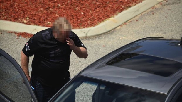 A man is in custody following the road rage attack in Mandurah on Wednesday.