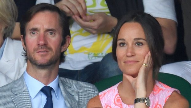 Pippa Middleton and her fiance, James Matthews.