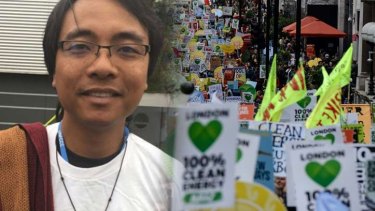 Yeb Sano, a former climate negotiator for the Philippines, has taken up civil action on global warming.
