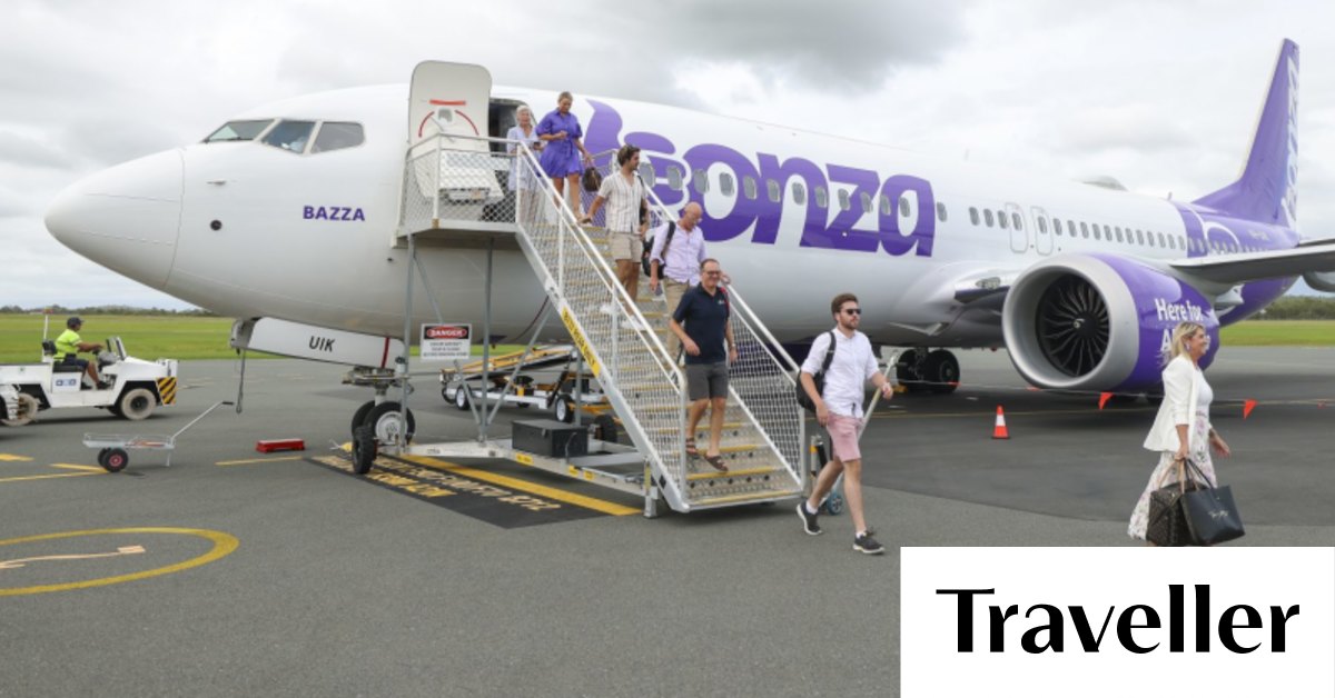 Bonza Melbourne to Sunshine Coast flights take off