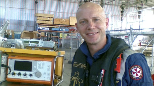 Paramedic Mick Wilson who was died during a rescue at Carrington Falls on Christmas Eve in 2011.

