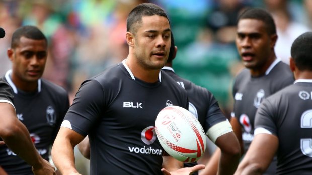 Welcome addition: Fiji's sevens players are said to be besotted with Jarryd Hayne.