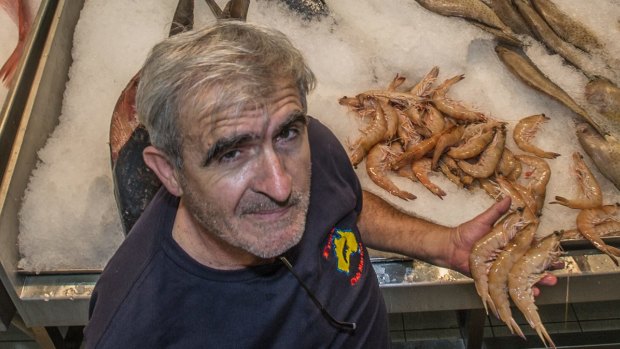 Fyshwick seafood shop (Fishco) owner John Fragopoulos expects prawn prices could soon soar to $100 per kilo after the Australian Government's import ban on raw prawn meat cuts supply. 