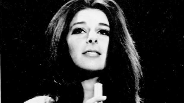 Enigmatic: Bobbie Gentry in 1968 before she disappeared from public view.