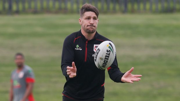 Moved on from 2016: Gareth Widdop says  there's a different vibe at the Dragons this year.