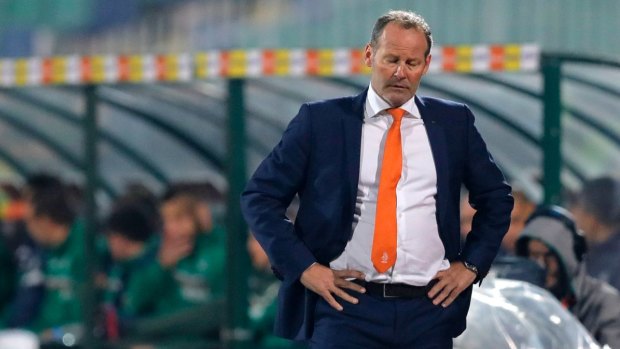 Sent packing: Danny Blind was relieved of his duties a day after the Netherlands lost to Bulgaria.