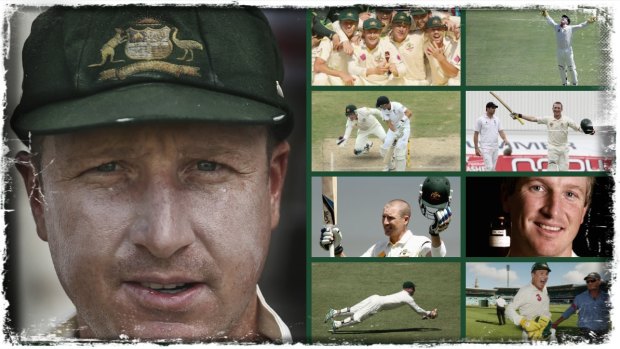 A snapshot of Brad Haddin's Test career.