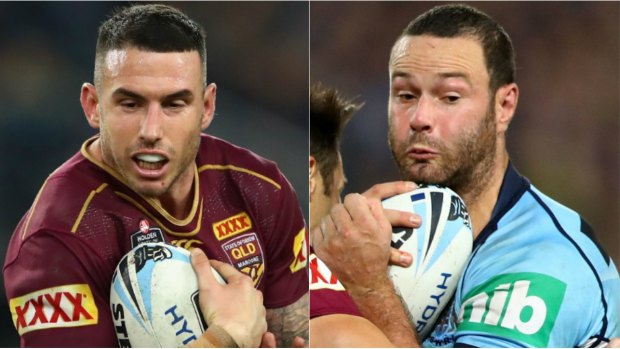 Standout performers: Darius Boyd for Queensland and Boyd Cordner for NSW.