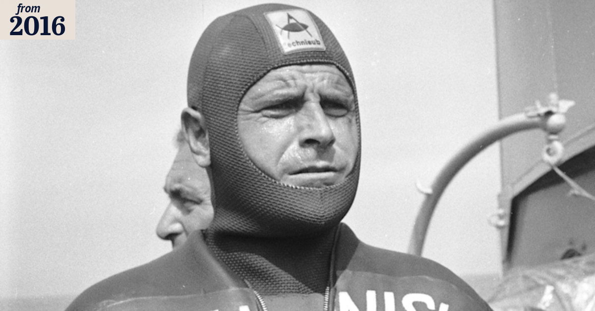 Diver defied medical experts to break depth records
