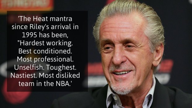 The Godfather: Pat Riley.