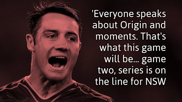 Maroon to the core: Cooper Cronk.