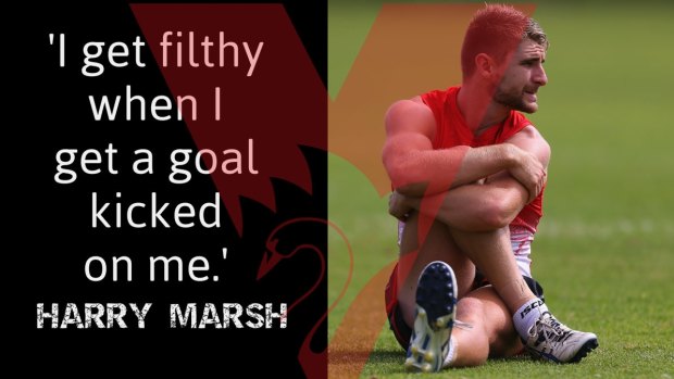 AFL pedigree: Harry Marsh.