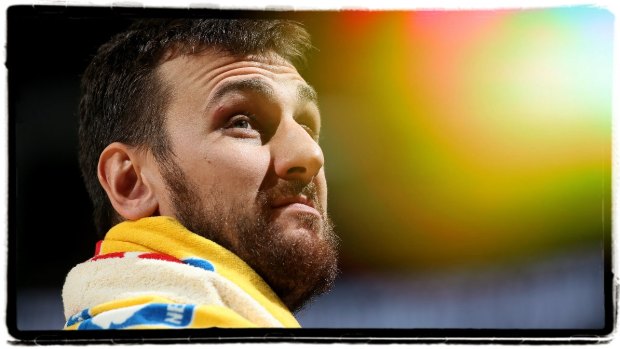 Andrew Bogut's Olympic future remains unknown.