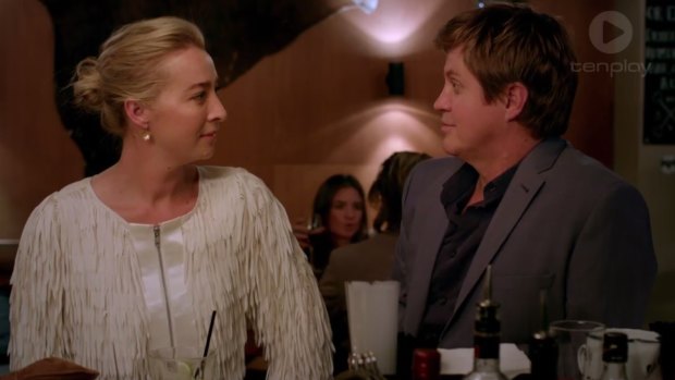 <i>Offspring</i> fans aren't impressed with the chemistry between Asher Keddie and Dan Wyllie, who played a married couple in <i>Love My Way</i>.