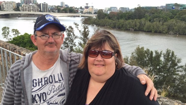 Rodney and Deidre Thompson from Carindale at Riverfire 2015 from 5.30am.