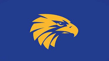 The West Coast Eagles' new logo was unveiled by current and past greats of the club.