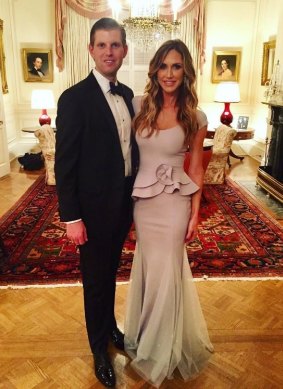 Eric and Lara Trump are expecting their first child.
