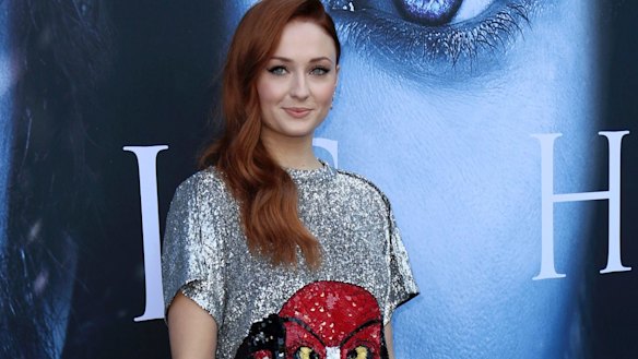 Engaged: Sophie Turner.
