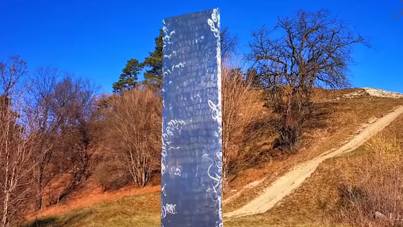 Utah's alien-like monolith: A second monolith discovered in Romania ...