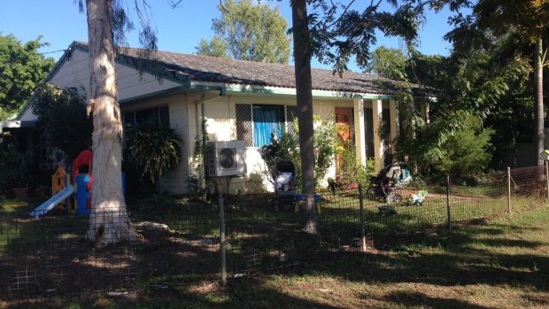 The Townsville home had been declared a crime scene.
