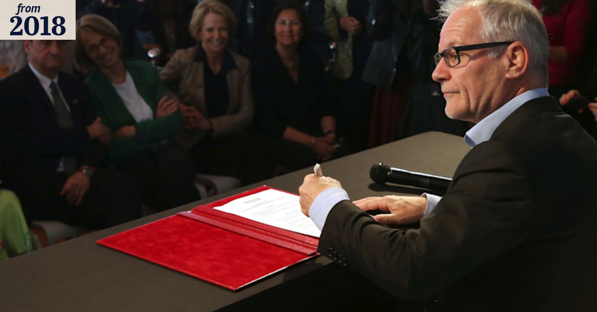 Cannes Film Festival director signs gender equality pledge