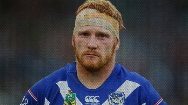 Mongrel pedigree: James Graham, a player everyone at the Bulldogs looks up to.