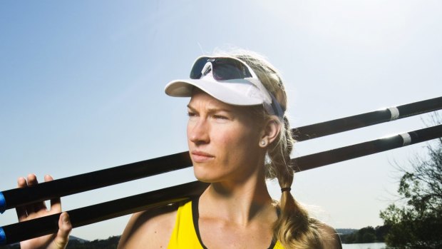 High achiever: Ruyton Girls School 2006 graduate Kim Crow is now an Olympic medal-winning rower and intellectual property lawyer.