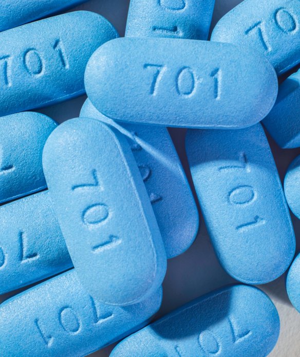 The pills used for HIV Pre-Exposure Prophylaxis (PrEP).
