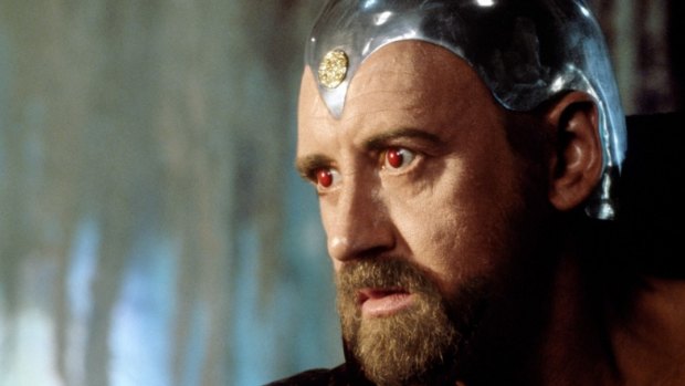 Nicol Williamson in the 1981 film <i>Excalibur</i>.