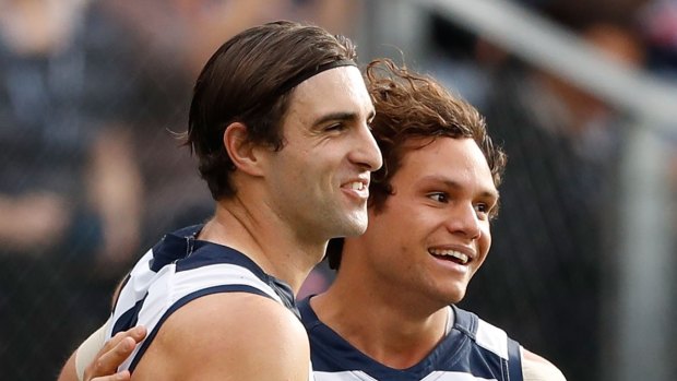 Shane Kersten and Steven Motlop are among the Cats who have stepped up.