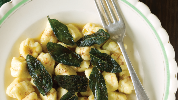 Katrina Pizzini's gnocchi with burnt butter and sage.