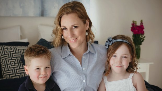 Stewart set up her business to have more flexibility with her children. 