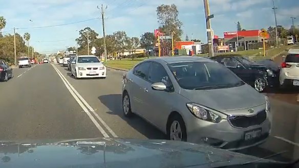'The frightening inevitable': scary T-bone crash caught on camera in ...