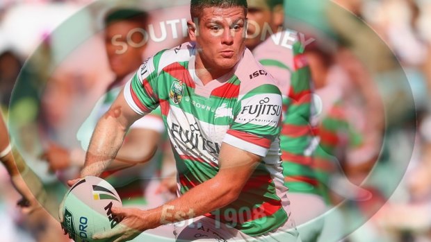 Happy Rabbit: Paul Carter has re-signed with Souths.